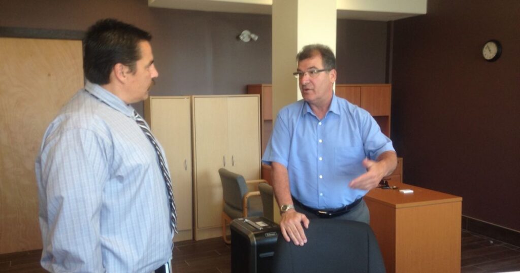Chief Paul Burke and the Honourable Robert Nault (Kenora) discuss the impact that the new federal budget will have on Fort Severn and First Nations in general.