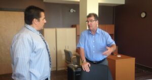 Chief Paul Burke and the Honourable Robert Nault (Kenora) discuss the impact that the new federal budget will have on Fort Severn and First Nations in general.